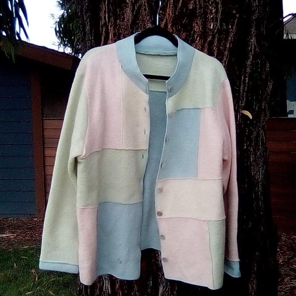 Blocked Pastel Sweater